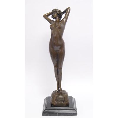 BRONZEN SCULPTUUR MET DE NAAM REVEIL