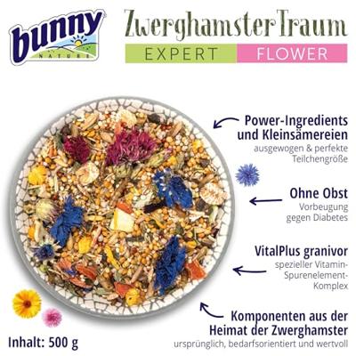BUNNY NATURE DWERGHAMSTERDROOM EXPERT FLOWER - thumbnail