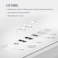 ATX Semi-toren BehuizingAntec C8 Wit - thumbnail