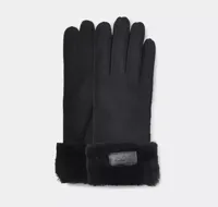 Ugg Turn cuff glove 17369 BLK black Zwart maat S - thumbnail