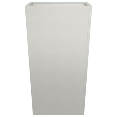 Plantenbak 45x45x75 cm roestvrij staal