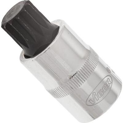 Vigor V2100 Veeltand (XZN) Dopsleutel-bitinzet 16 mm M16 1/2 (12.5 mm) Vigor V2100 Veeltand (XZN) Dopsleutel-bitinzet 16 mm M16 1/2 (12.5 mm)