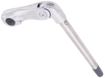 Ergotec stuurpen kobra verstelbaar rvs 25,4 / 300x110 / 25,4 mm zilver