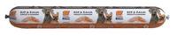 BF Petfood Vleesvoeding worst kip met zalm hondenvoer (800 g) 800 g - thumbnail