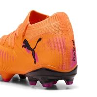 PUMA Future 8 Match Gras / Kunstgras Voetbalschoenen (MG) Oranje Roze Zwart - thumbnail