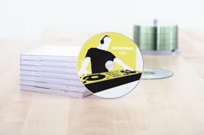 Etiket herma 8624 cd 116mm wit opaqua 20stuks Etiket herma 8624 cd 116mm wit opaqua 20stuks