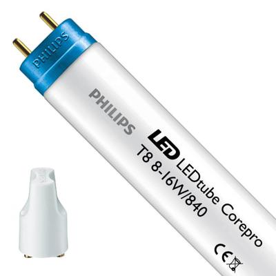 PHILIPS - LED TL Buis T8 met Starter - CorePro LEDtube EM 840 - 60cm - 8W - Natuurlijk Wit 4000K | Vervangt 18W