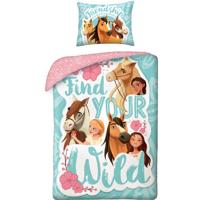 Spirit Dekbedovertrek Find Your Wild - 140 x 200 cm - Katoen - 70 x 90 cm - thumbnail