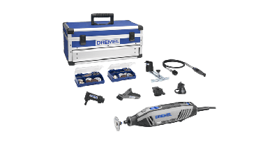 Dremel Multitool 4250JS | Model 4250-6/128 Platinum Editie | Incl. 128 Accessoires + EZ SpeedClic + Detailhandgreep + Lijn-en Cirkelfrees - F0134250JS Dremel Multitool 4250JS | Model 4250-6/128 Platinum Editie | Incl. 128 Accessoires + EZ SpeedClic + Detailhandgreep + Lijn-en Cirkelfrees - F0134250JS