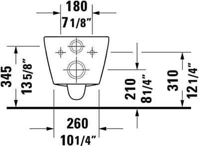 Toilet Duravit D-Neo Wand Compact HygieneGlaze Rimless Diepspoel 48 cm Hoogglans Wit Duravit - thumbnail