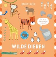 Rebo Publishers Kartonboek press-outs - wilde dieren - thumbnail