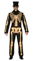 Horror Skelet Kostuum Volwassenen - thumbnail