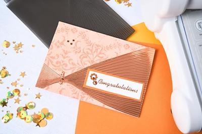 Sizzix • 3d textured impressions embossing folder cosmopolitan french twist