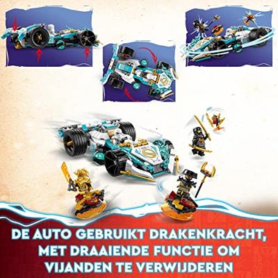 Lego Ninjago 71791 Zanes Drakenkracht Spinjitzu Racewagen