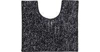 Toiletmat Sealskin Speckles Polyester 50x45 cm Zwart - thumbnail