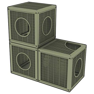 Bama-speelgoed/hondenbed Qublo, taupe