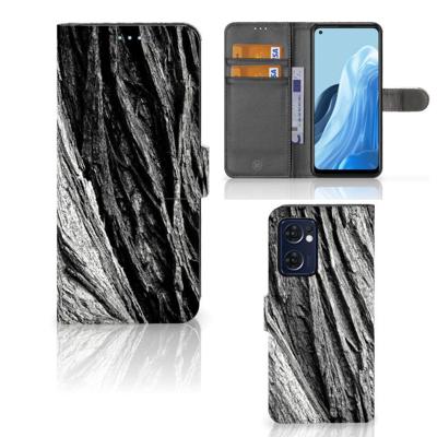 Book Style Case OPPO Find X5 Lite | Reno 7 5G Boomschors Grijs Book Style Case OPPO Find X5 Lite | Reno 7 5G Boomschors Grijs