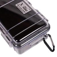 Peli Micro 1050 koffer transparant/zwart - thumbnail