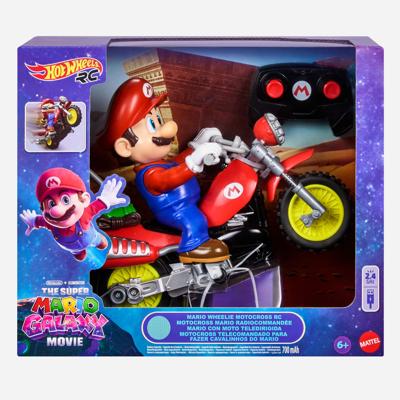 The Super Mario Galaxy Movie RC Vehicle - Mario Wheelie Motocross