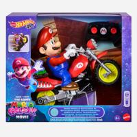 The Super Mario Galaxy Movie RC Vehicle - Mario Wheelie Motocross - thumbnail