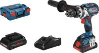 Bosch Blauw gsb 18v-110 c professional | accuschroef klopboormachine | 2x 18v procore 4.0ah li-ion in l-boxx - 06019g030b - thumbnail