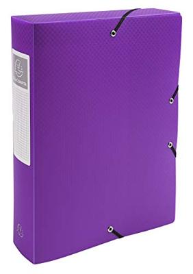 Exacompta elastobox rug van 6 cm geassorteerde kleuren