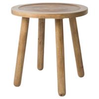 Zuiver Ronde Bijzettafel 'Dendron' Mangohout, 43cm - thumbnail