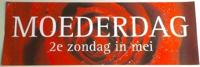 Raambiljet thema MOEDERDAG afm. 98x33cm - thumbnail