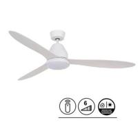 Lucci AIR Whitehaven LED Plafondventilator 35 W (Ø x h) 142 cm x 300 mm Wit Met afstandsbediening, Met lamparmatuur - thumbnail