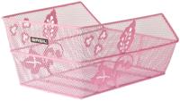 Basil cento s fm - fietsmand - achterop - klein - inclusief bevestigingsmateriaal - roze - thumbnail