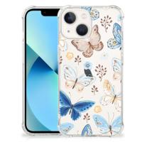 Case Anti-shock voor iPhone 13 mini Vlinder - thumbnail