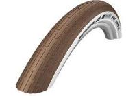 Schwalbe buitenband frank 60-559 (26x2.35) bruin/wit - thumbnail