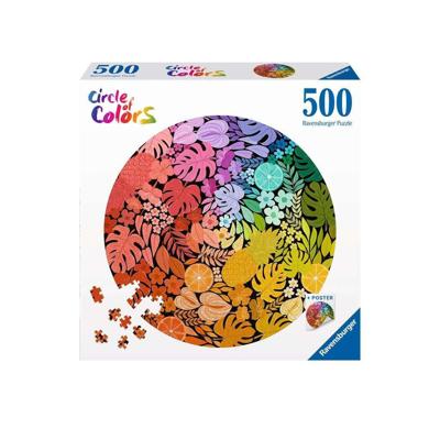 Ravensburger legpuzzel circle of colors tropical, 500st. Ravensburger legpuzzel circle of colors tropical, 500st.