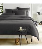 De Witte Lietaer De Witte Lietear dekbedovertrek Olivia Ebony 200x200/220 - thumbnail