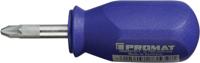 Promat/Tecwerk Schroevendraaier | maat PZD 2 klinglengte 25 mm | 1-componentengreep | ronde kling - 4000827071 - thumbnail