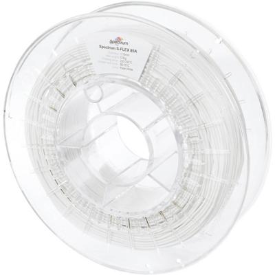 Spectrum Filaments 80578 S-Flex 85A Filament Flexibel filament Flexibel, Chemisch bestendig, Slagvast, Niet-trekkend 1.75 mm 500 g Polar White, Wit 1 stuk(s)