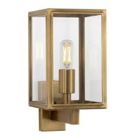 Soho Muurlamp Antiek Messing - thumbnail