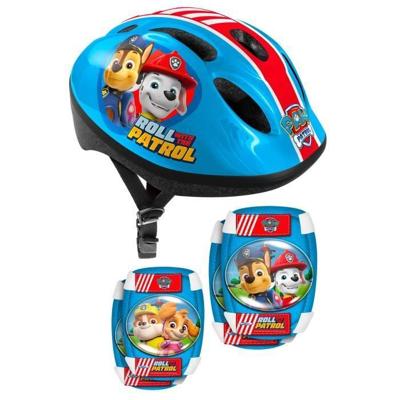 Helm en elleboog-/kniebeschermerset - 50/56 cm - PAT PATROUILLE - PA450507