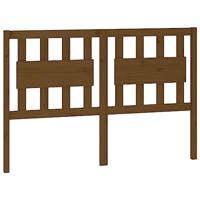 Hoofdbord 125,5x4x100 cm massief grenenhout honingbruin - thumbnail