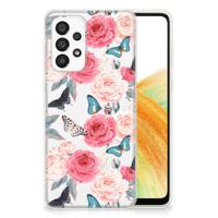 Samsung Galaxy A33 5G | TPU Case | Butterfly Roses - thumbnail