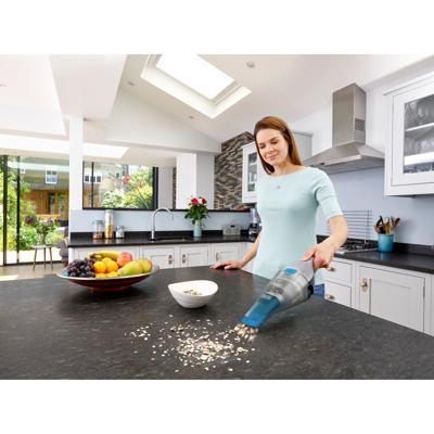 Black&Decker NVC215WAQW Kruimelzuiger Blauw - thumbnail
