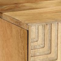 Tv-meubel 105x33x46 cm massief mangohout bruin - thumbnail