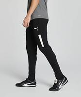 PUMA teamLIGA Pro Trainingsbroek Zwart Wit - thumbnail