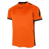 Stanno 410006K Drive Match Shirt Kids - Orange-Black - 152 - thumbnail