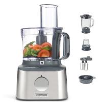 Kenwood FDM313SS Multipro Compact Foodprocessor Grijs/RVS - thumbnail