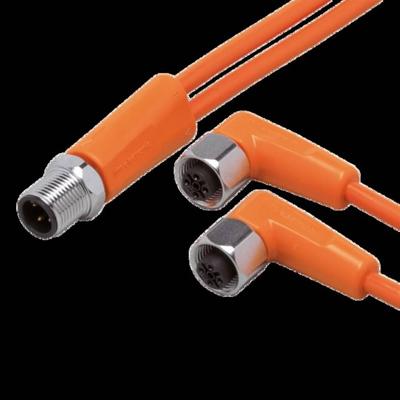ifm Electronic EVT332 Verbindingskabel Aantal polen (sensoren): 5, 5 Stekker, recht, Bus, haaks 1 m 1 stuk(s)