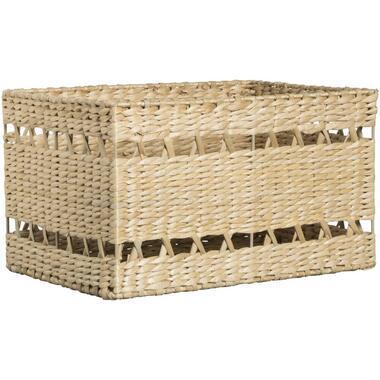 Mand Saar L - naturel - 20x35x24 cm - Leen Bakker