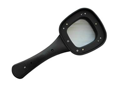 CON:P led-vergrootglas 5led+1uv bebat box - b24810