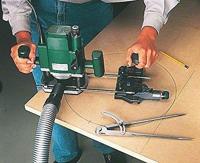 Bosch Accessoires Cirkelgeleider en geleiderailadapter voor GOF, POF en GML | 2609200143 - 2609200143 - thumbnail