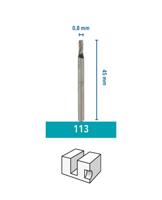 DREMEL Set van 3 gegraveerde aardbeien 113 - thumbnail